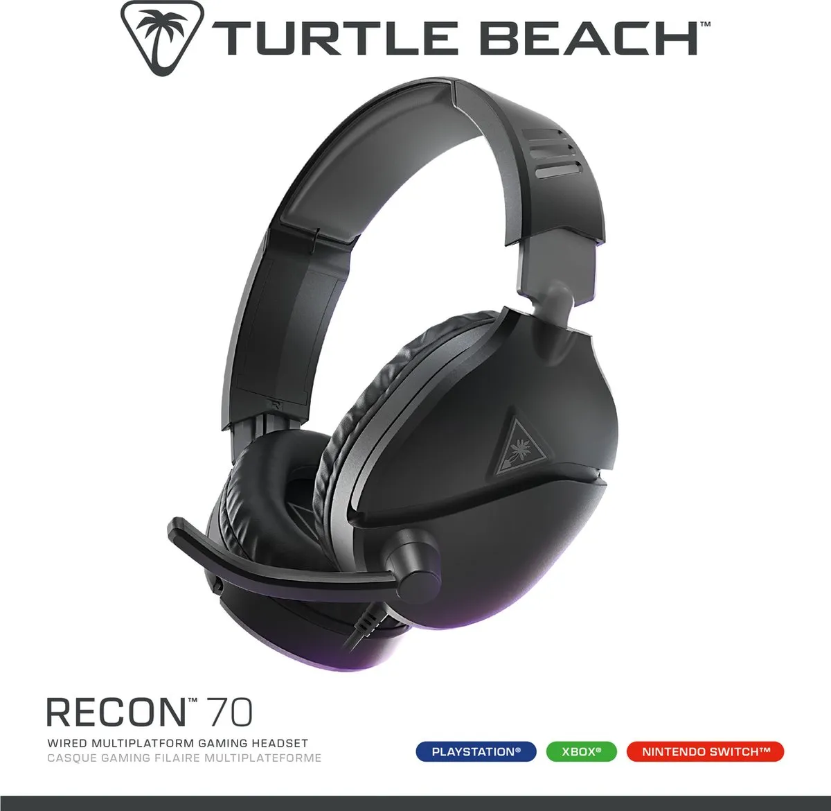 Turtle Beach Recon 70 Gaming Headset - Zwart