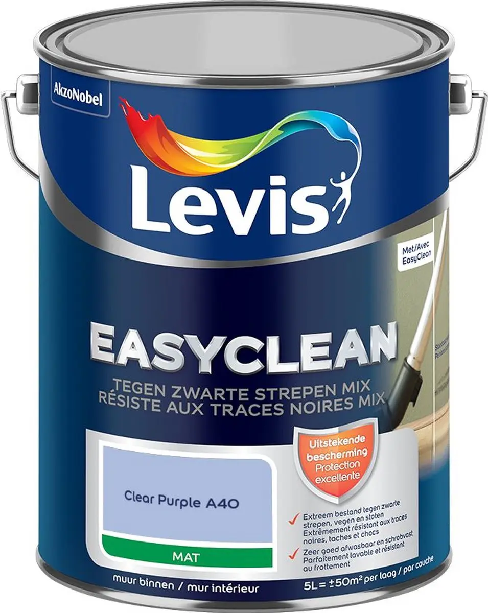 Levi's Easyclean Tegen Zwarte Strepen Mengverf 5L
