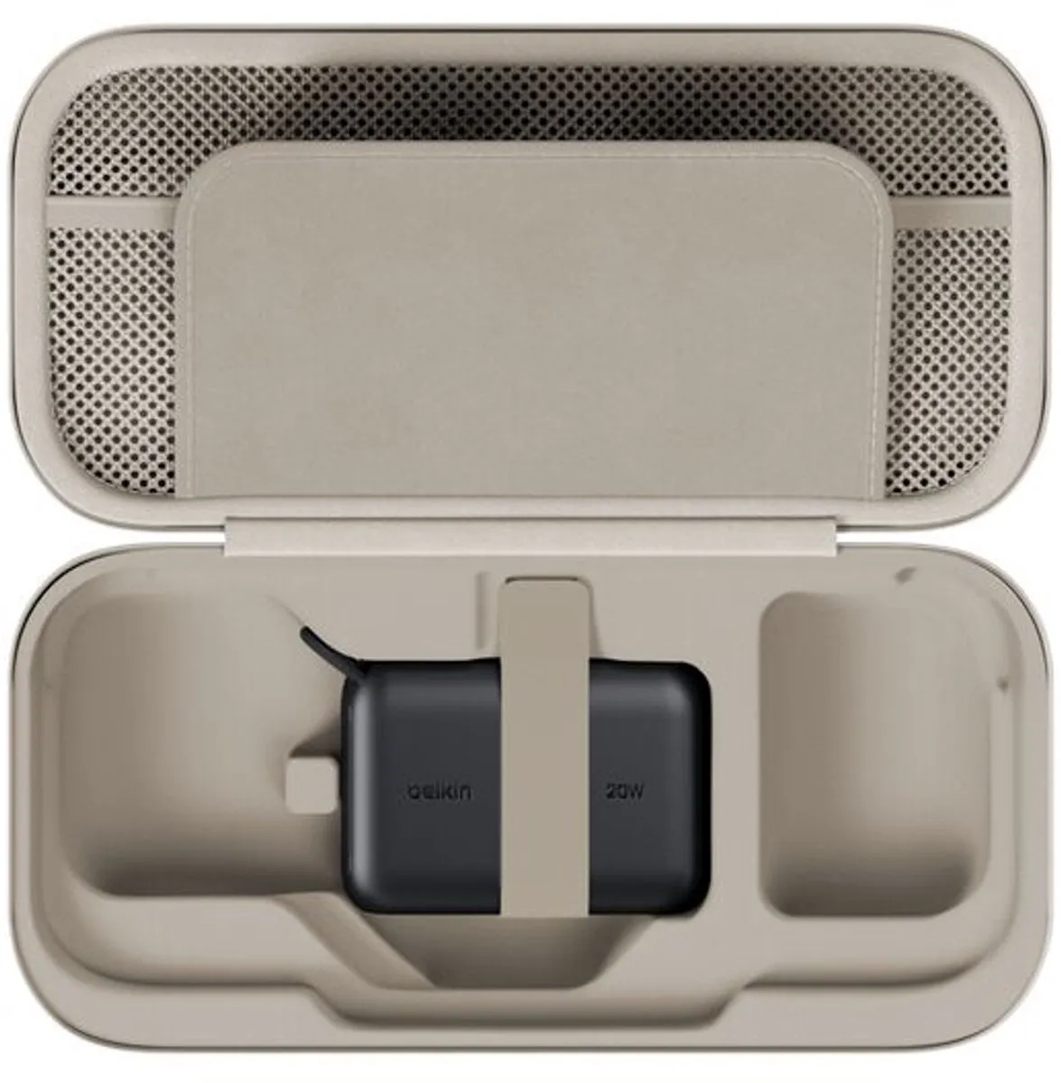 Belkin Gaming Nintendo Switch 2 Beschermhoes met Powerbank - Zand
