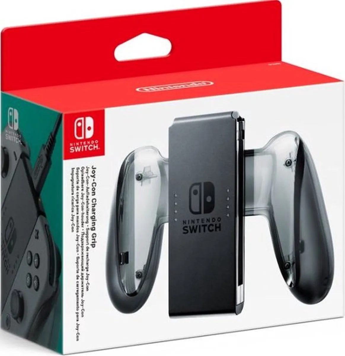Nintendo Joy-Con Charging Grip 2510566 - Zwart - afbeelding 6 van 6