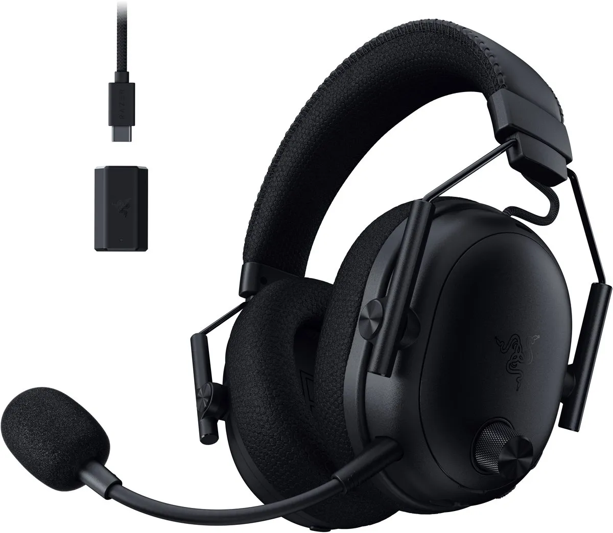 Razer BlackShark V3 Pro - Draadloze Gaming Headset - 7.1 Surround - Noise Cancelling - PC - Zwart