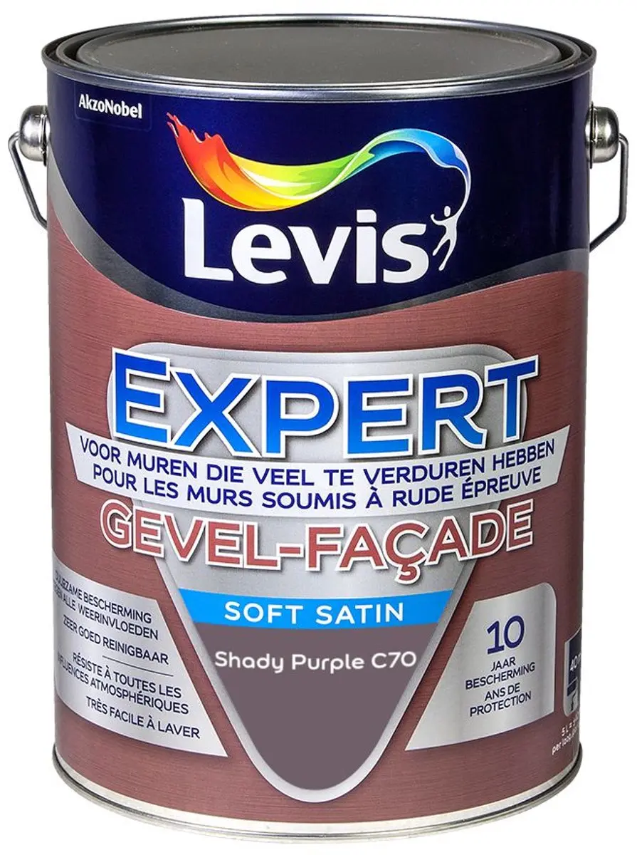 Levi's Expert Gevel Mix Shady Purple C70 Mengverf 5L