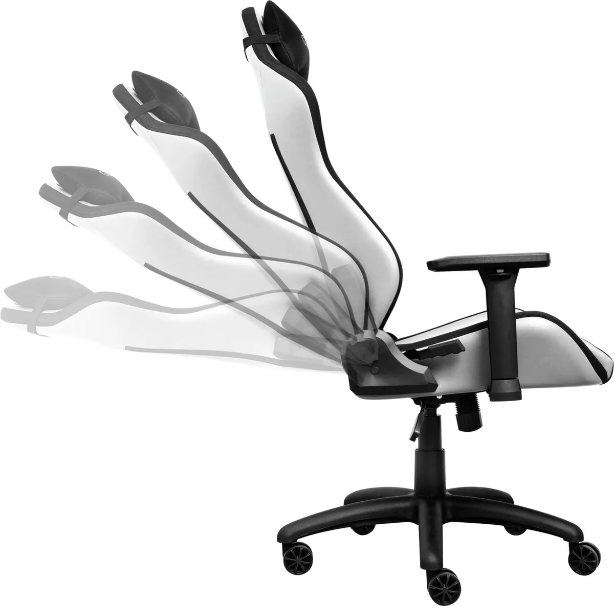 Trust GXT 714W Ruya - Gaming Stoel – Ergonomisch – Bureaustoel – Verstelbaar – Gamestoelen – Gaming Chair - Wit