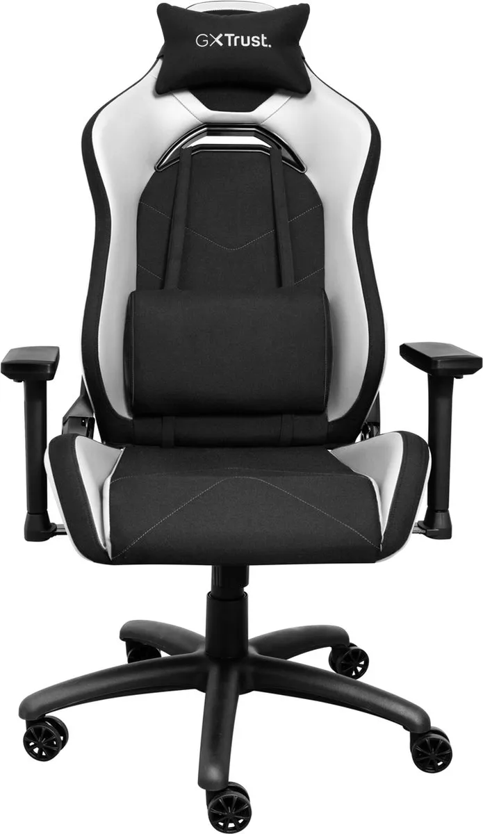 Trust GXT 714W Ruya - Gaming Stoel – Ergonomisch – Bureaustoel – Verstelbaar – Gamestoelen – Gaming Chair - Wit