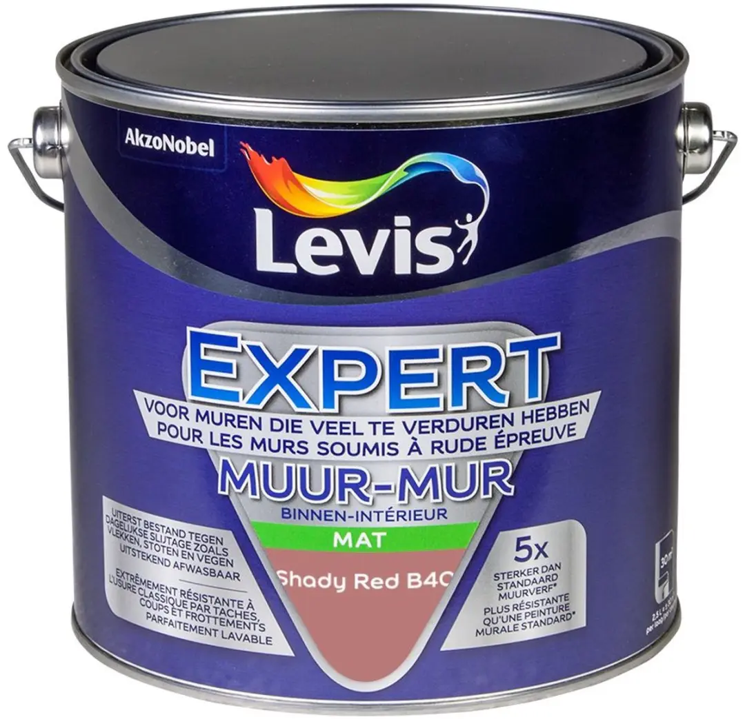 Levi's Expert Muurverf Shady Red B40