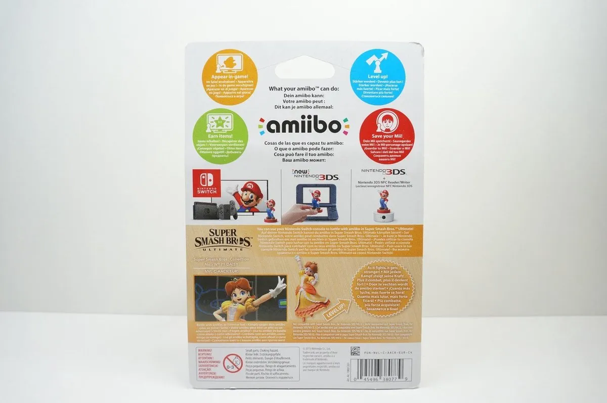Nintendo Amiibo Daisy Super Smash Bros
