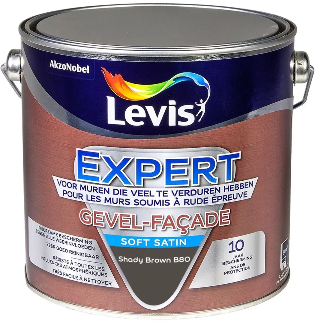 Levi's Expert Gevel Mix Shady Brown B80 Mengverf 2,5L