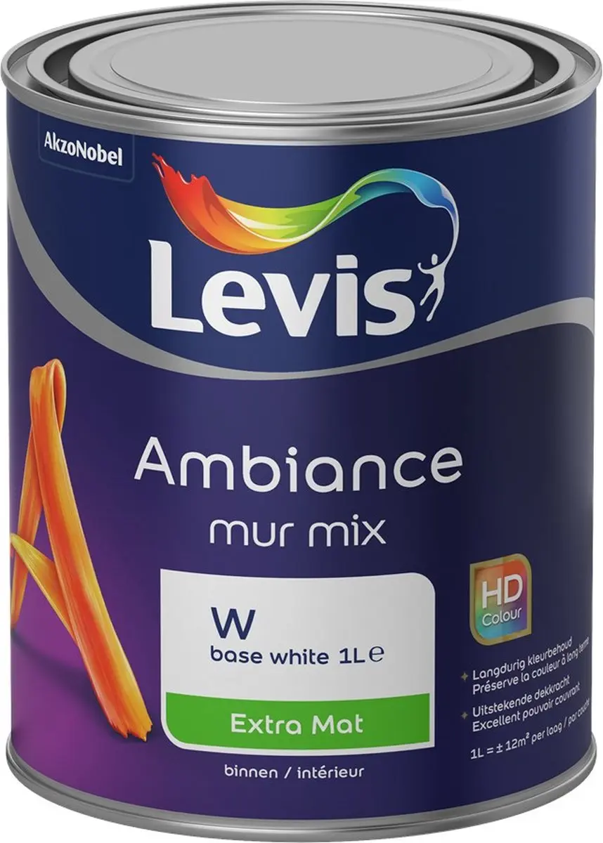 Levi's Ambiance Mur Extra Mat Mix Clear Brown A30 Mengverf 1L