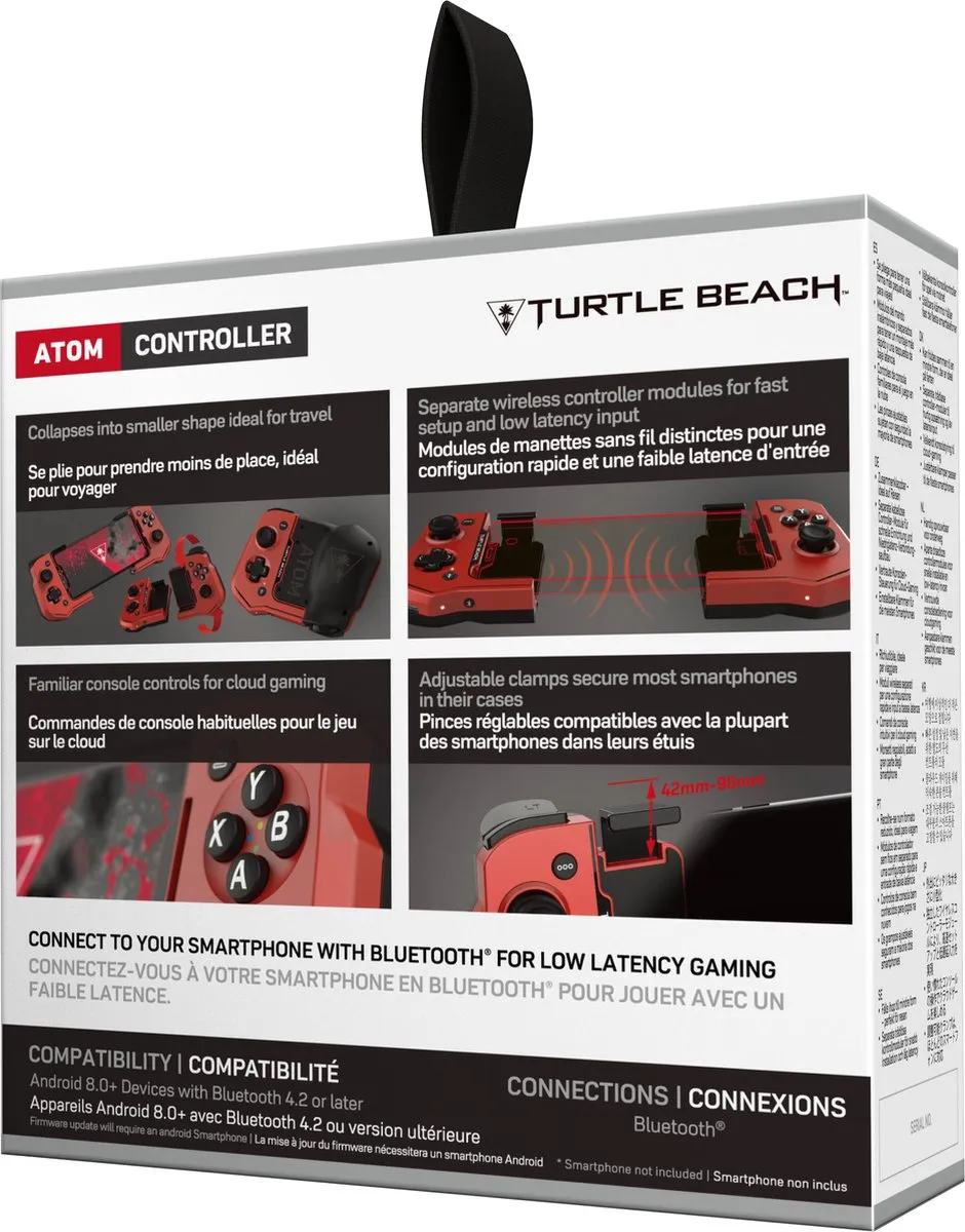 Turtle Beach Atom TURA32.BX.GADD Gamecontroller - Rood