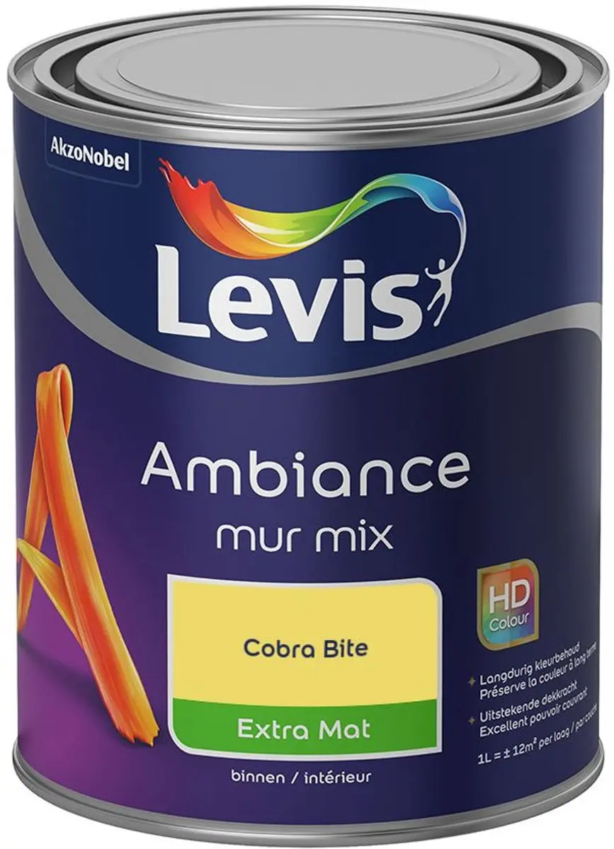 Levi's Ambiance Mur Extra Mat Mix Cobra Bite Mengverf 1L