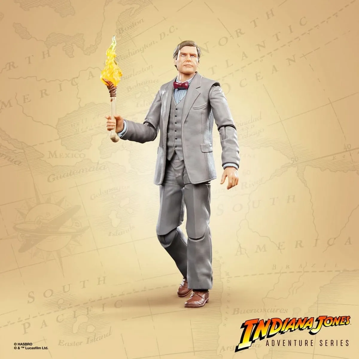 Hasbro Indiana Jones Adventure Series Professor Actiefiguur 15cm - F6248 Multicolours