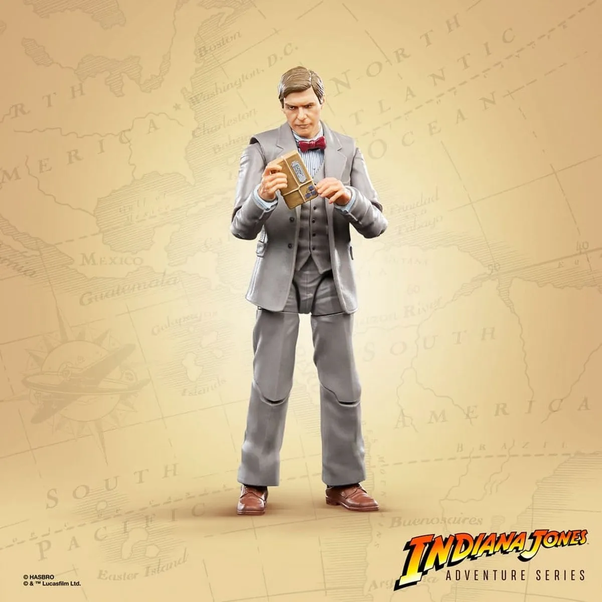 Hasbro Indiana Jones Adventure Series Professor Actiefiguur 15cm - F6248 Multicolours - afbeelding 6 van 6