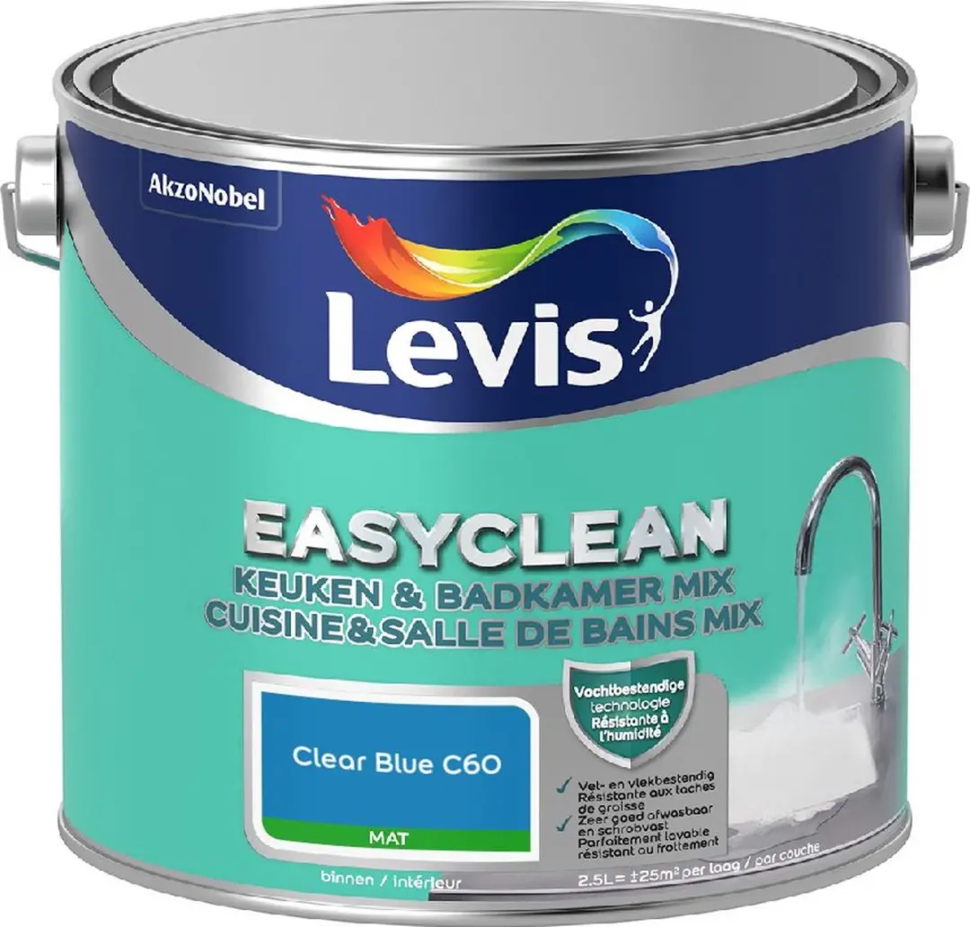 Levi's Easyclean Mengverf Clear Blue C60