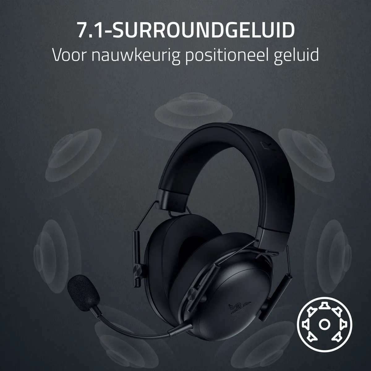Razer BlackShark V3 X Hyperspeed Gaming Headset RZ04-05420100-R3M1 - Zwart