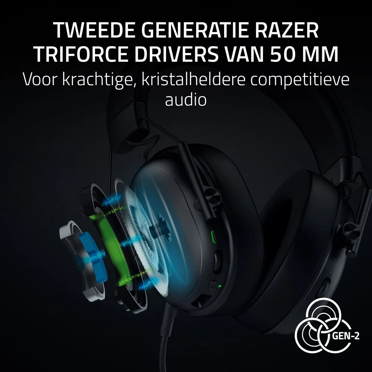Razer BlackShark V3 X Hyperspeed Gaming Headset RZ04-05420100-R3M1 - Zwart