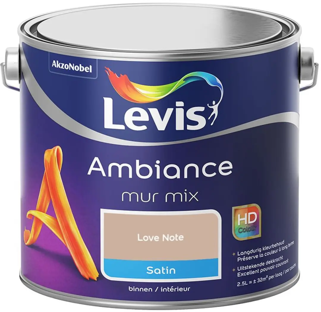 Levi's Ambiance Mur Satin Mix Love Note Verf