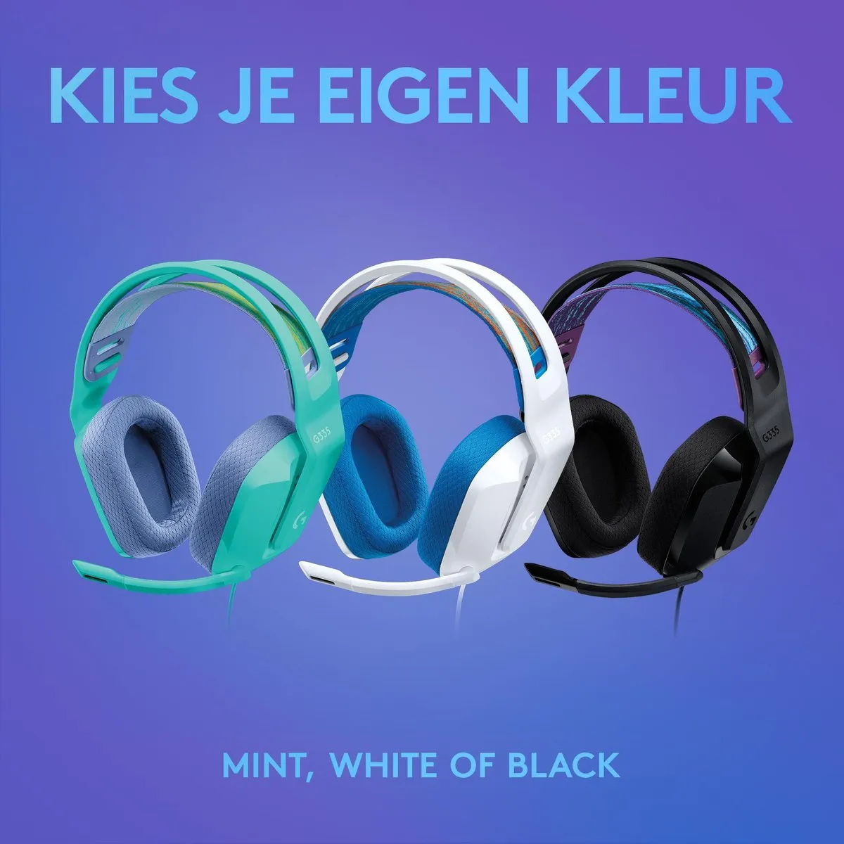 Logitech G G335 Gaming Headset - Zwart