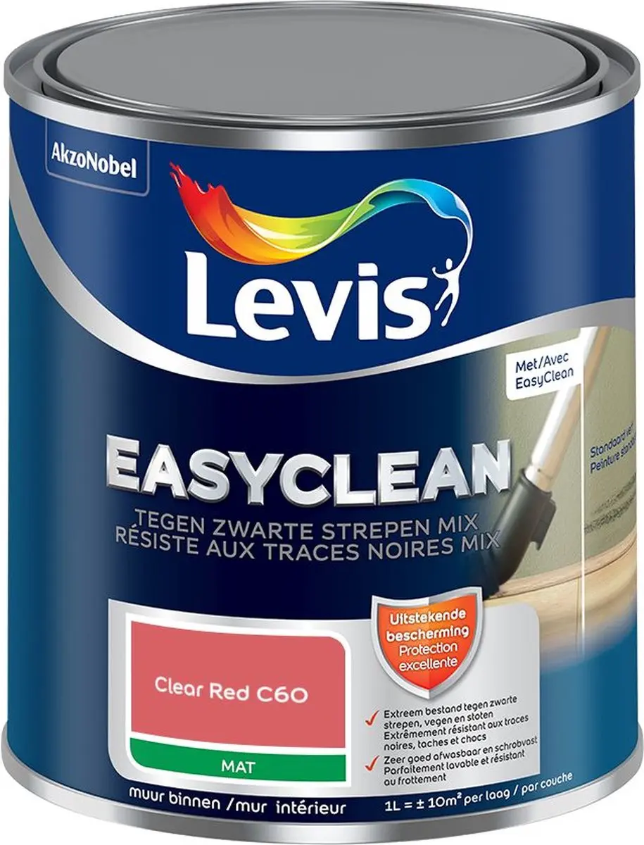 Levi's Easyclean Tegen Zwarte Strepen Mix 1L