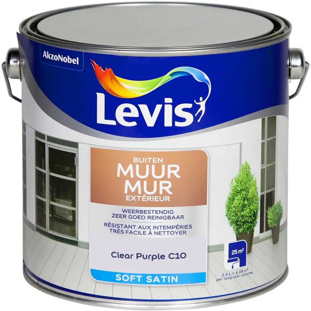 Levi's Muur Buiten Mix Clear Purple C10 Mengverf 2,5L