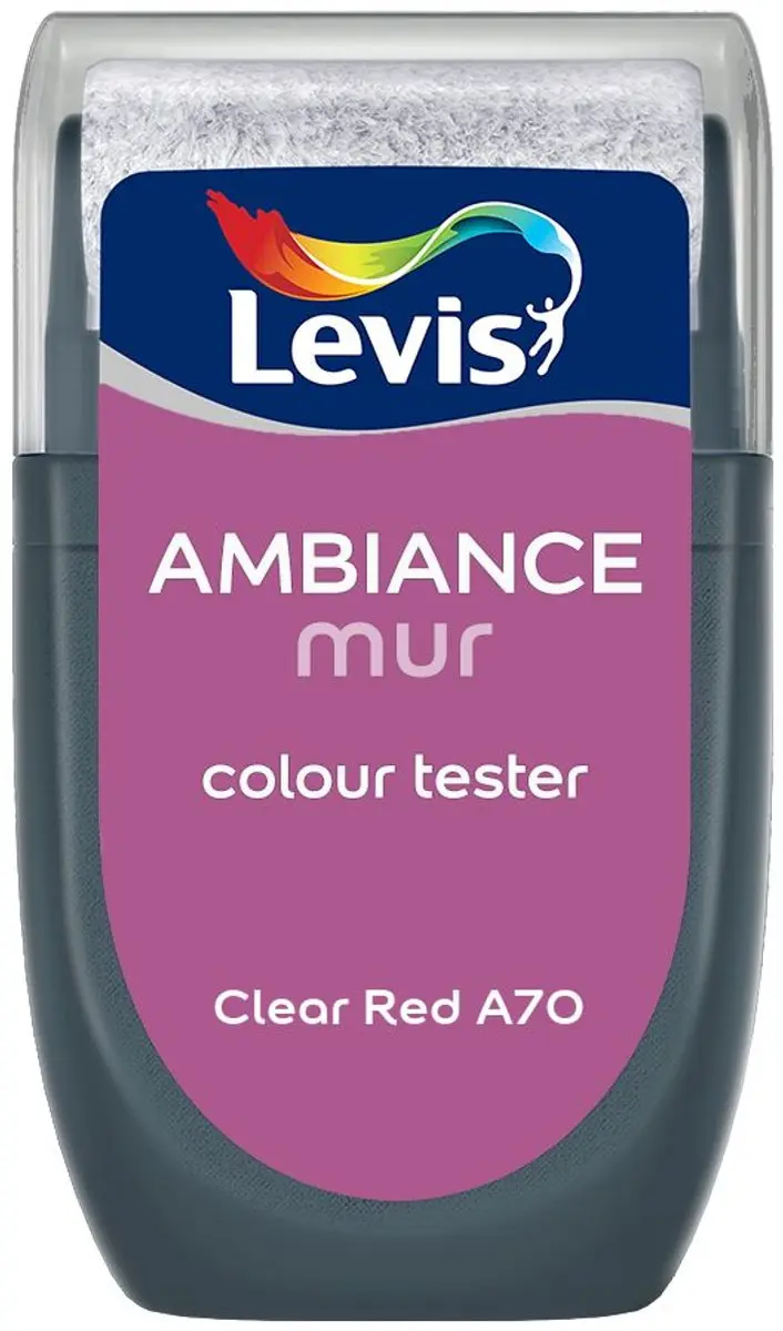 Levi's Muurverf Kleurtester Clear Red A70