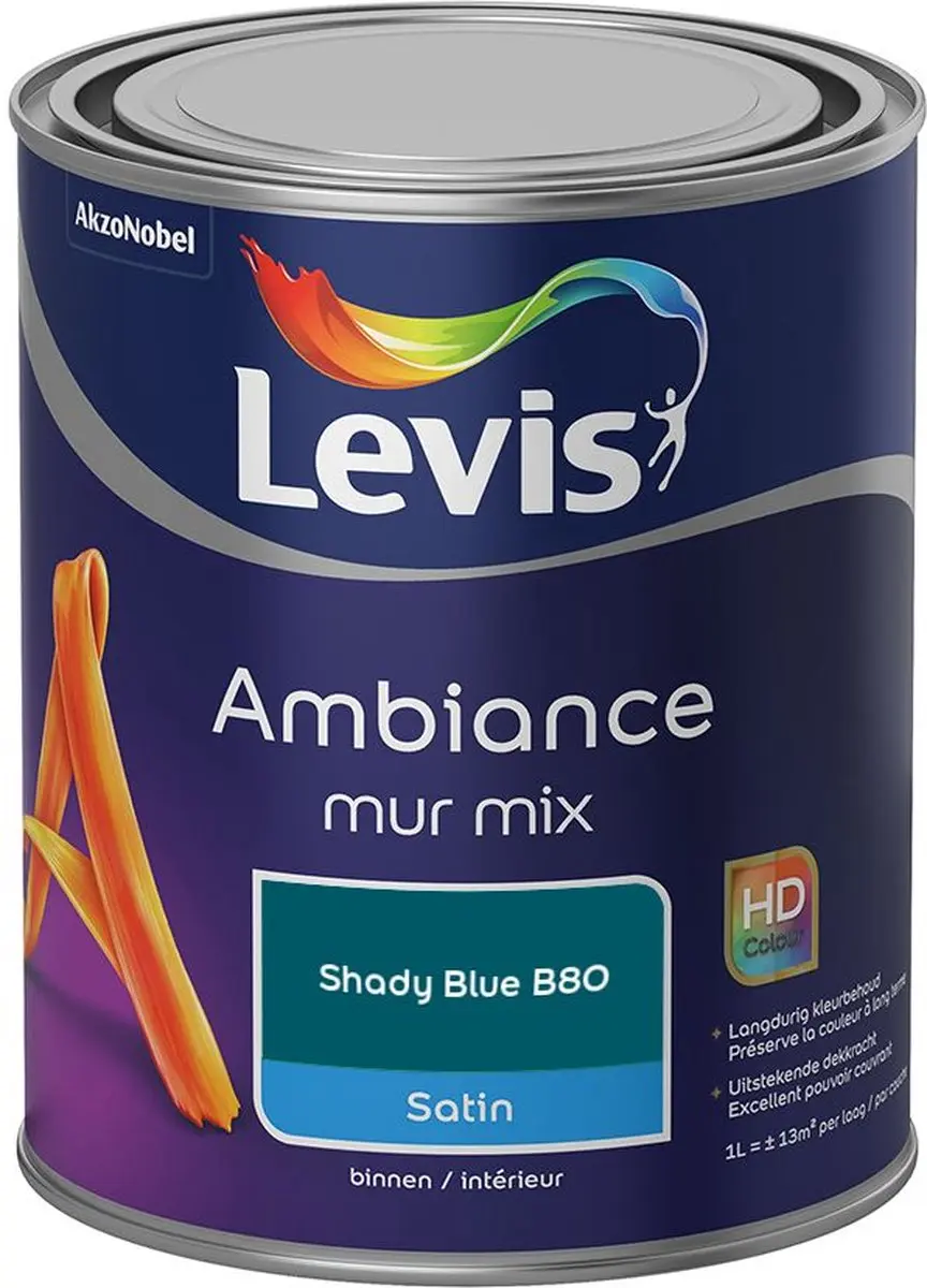 Levi's Ambiance Mur Satin Mix Shady Blue B80