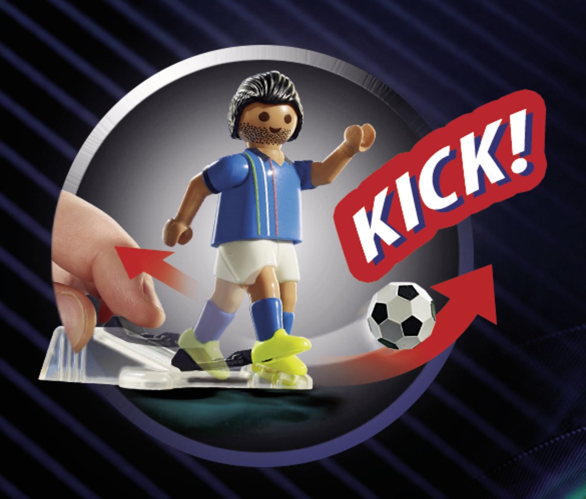 PLAYMOBIL Sports & Action Voetballer Italië - 71122