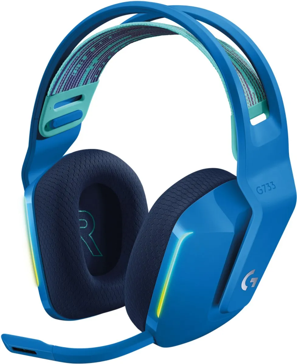 Logitech G G733 LIGHTSPEED Draadloze Gaming Headset - Blauw