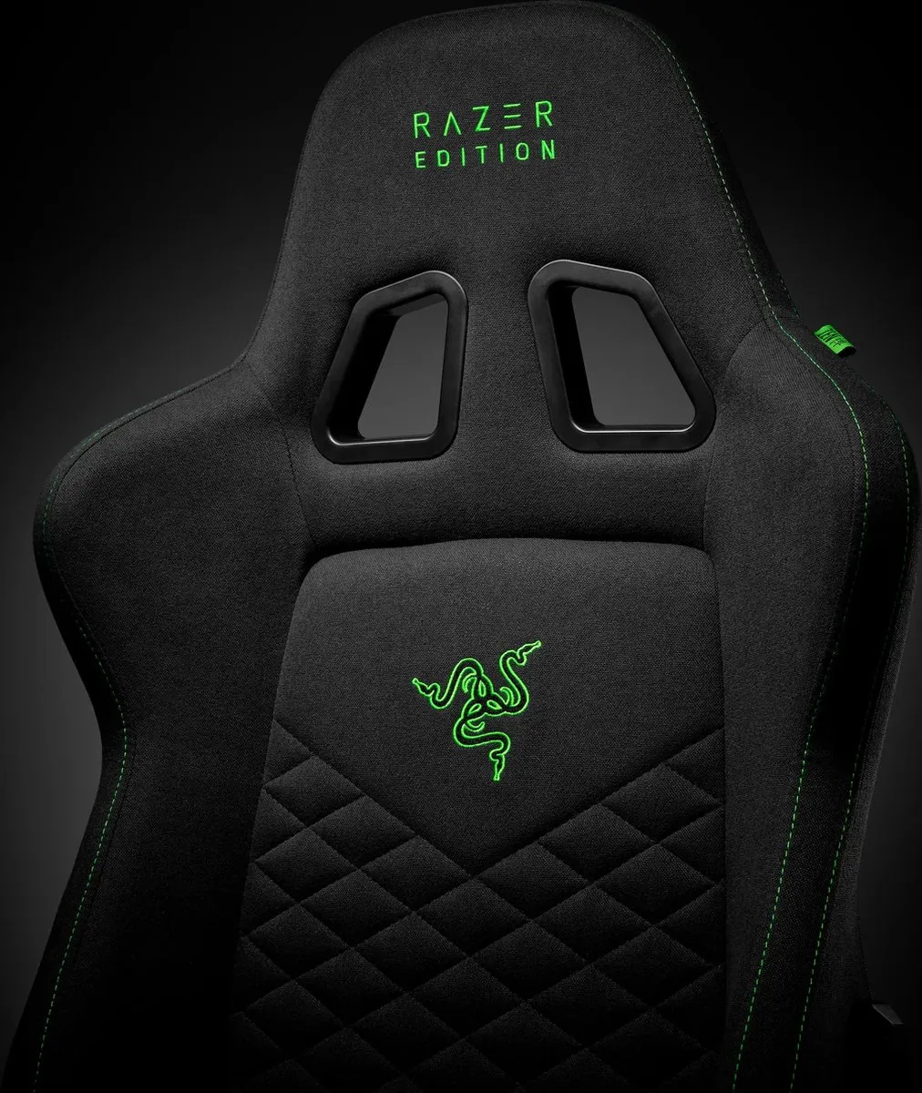 Razer Tarok Natrix Cloth Gamingstoel - Zwart