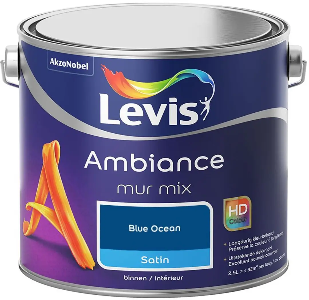 Levi's Ambiance Mur Satin Mix Verf