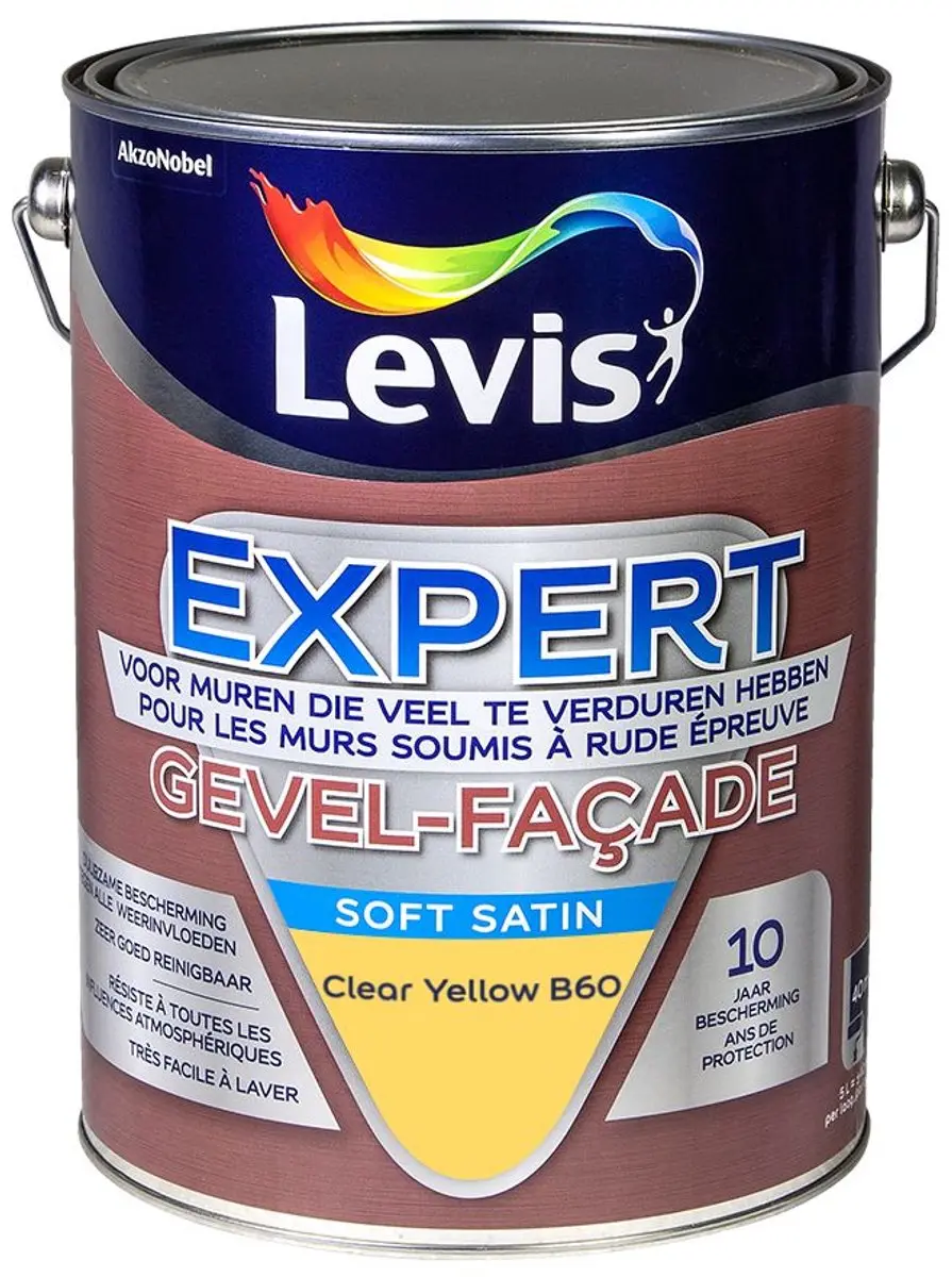 Levi's Expert Gevel Mix Clear Yellow B60 Mengverf 5L