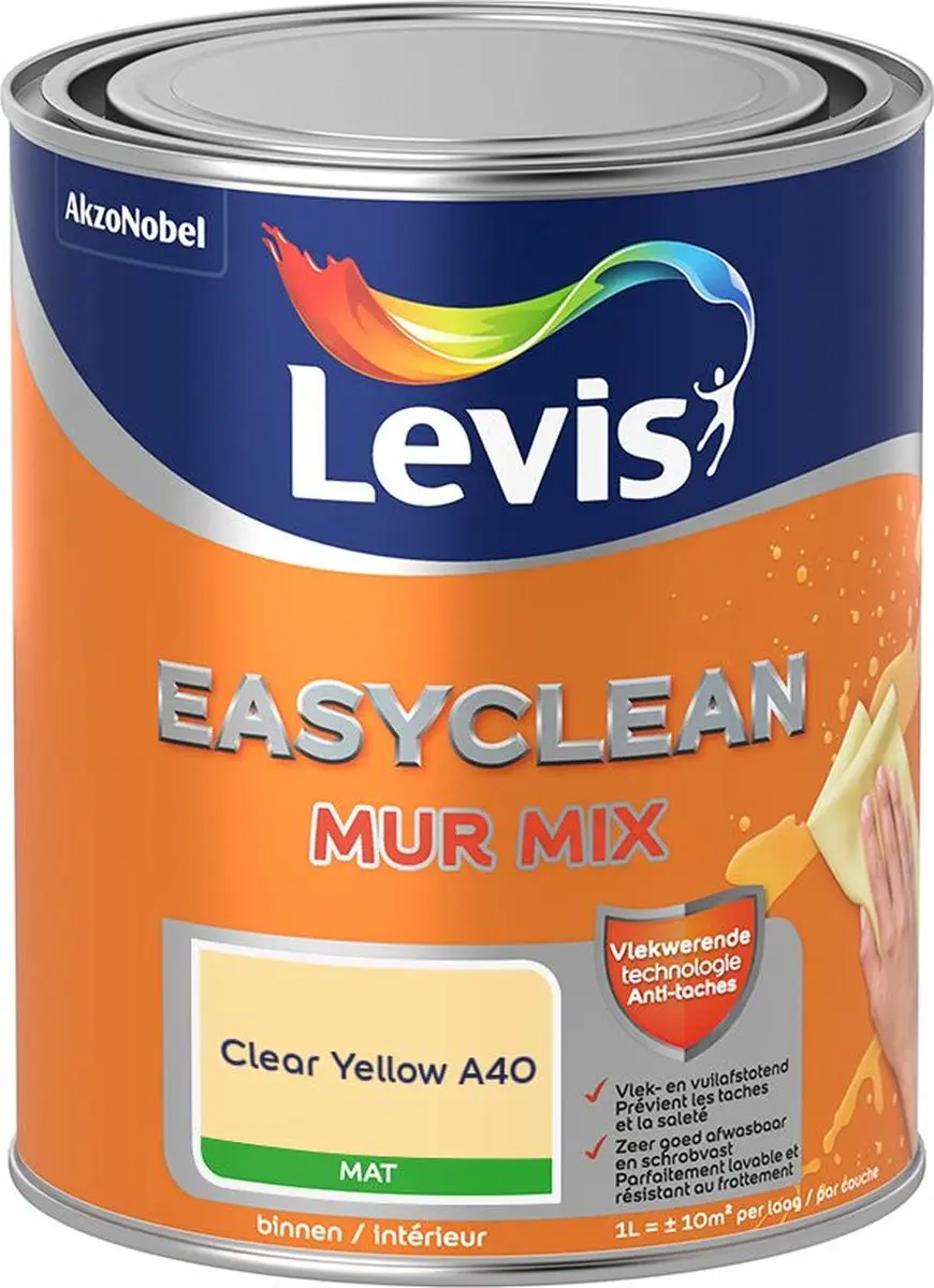 Levi's Easyclean Mur Mat Mix Clear Yellow