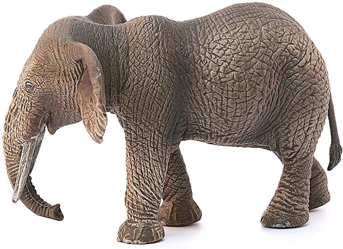 Schleich Wild Life Afrikaanse olifant vrouwtje speelgoedfiguur 15 cm.