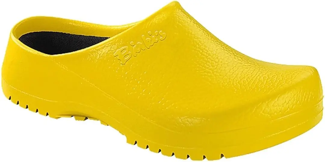 Birkenstock Super Birki Werkklompen Geel