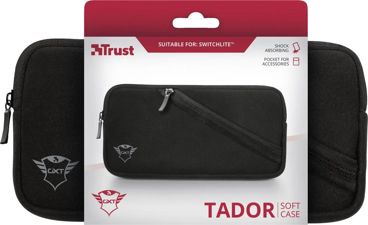 Trust GXT1240 Tador Opberghoes Nintendo Switch Lite - Zwart