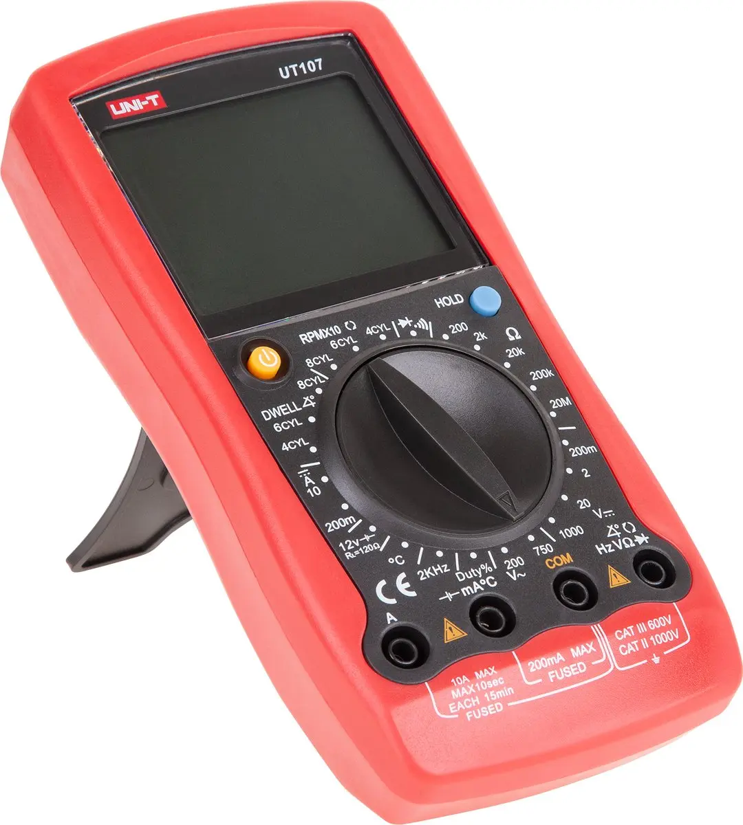 UNI-T UT107 Multimeter - Auto Diagnose - Zwart