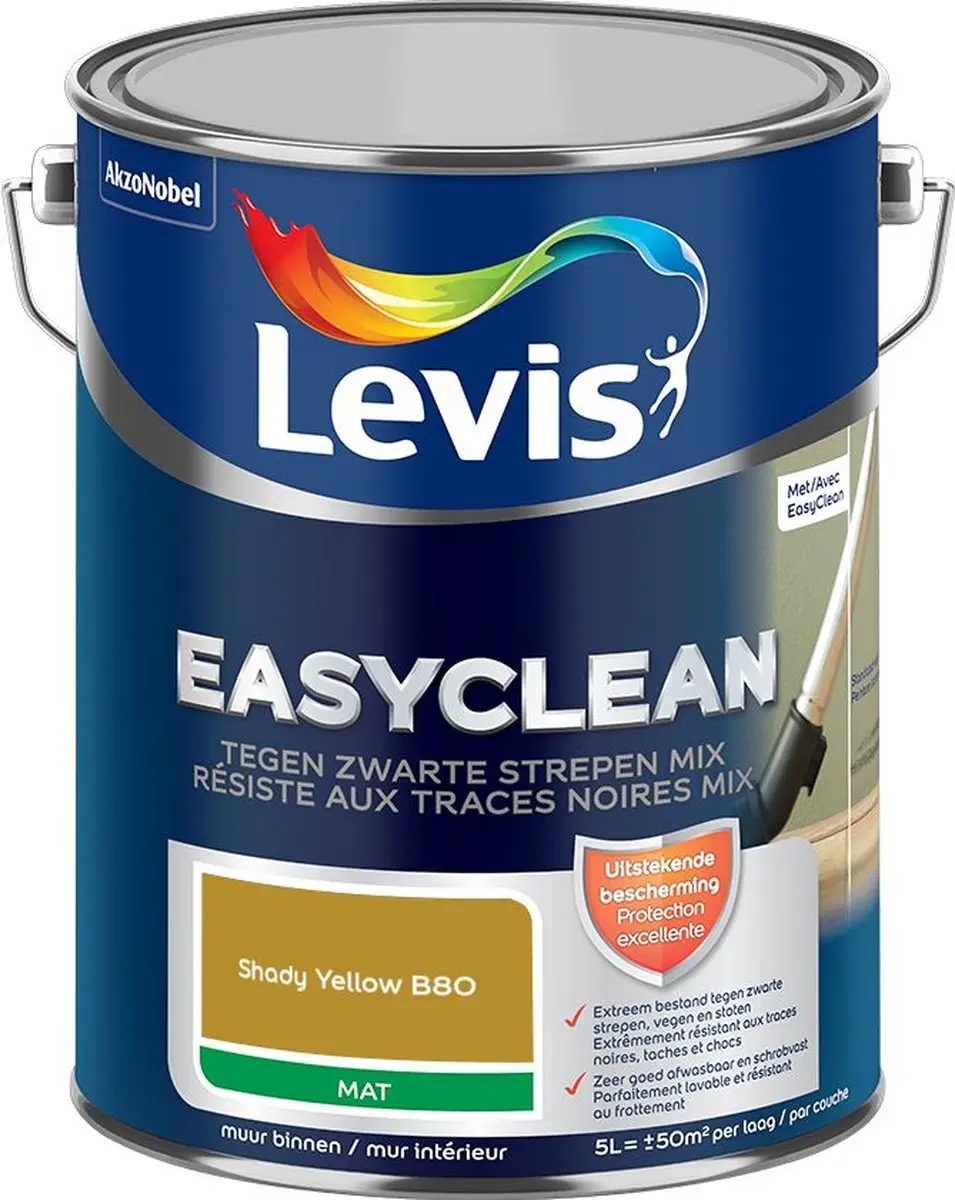 Levi's Easyclean Tegen Zwarte Strepen Mengverf 5L