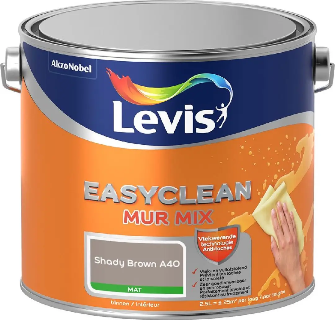 Levi's Easyclean Mur Mat Mix Shady Brown