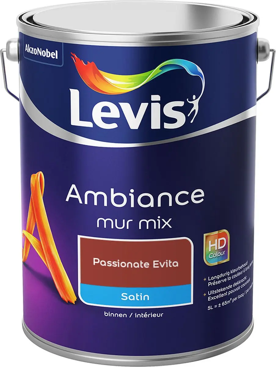 Levi's Ambiance Mur Satin Mix Mengverf 5L