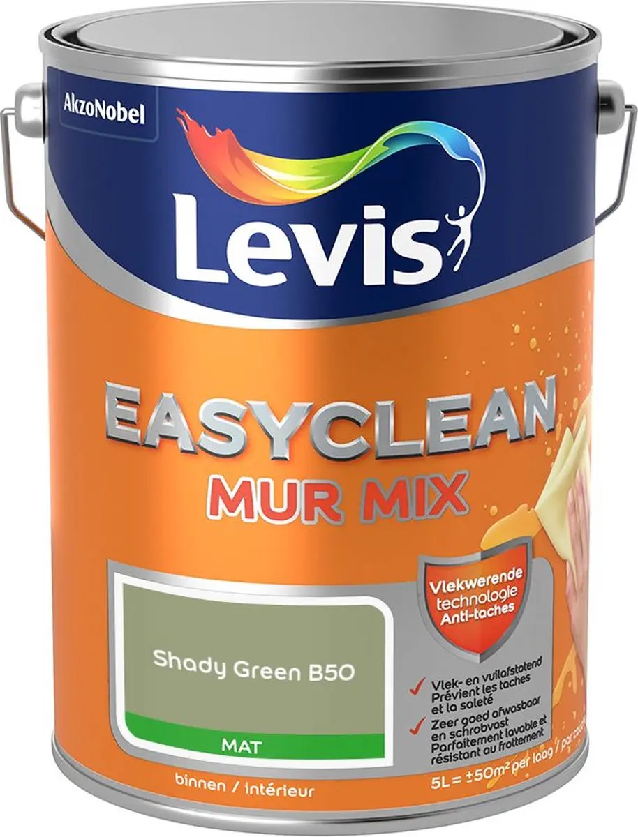 Levi's Easyclean Mur Mat Mix Shady Green B50