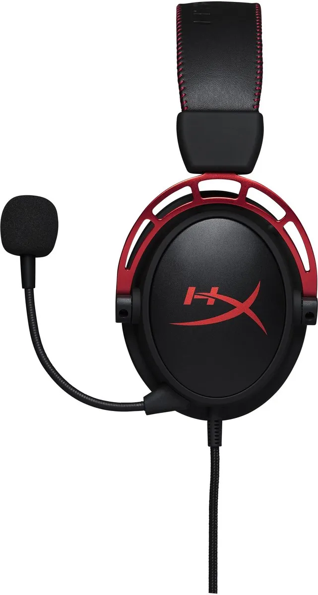 HyperX Cloud Alpha Pro HX-HSCA-RD/EM Gaming Headset - Zwart/Rood