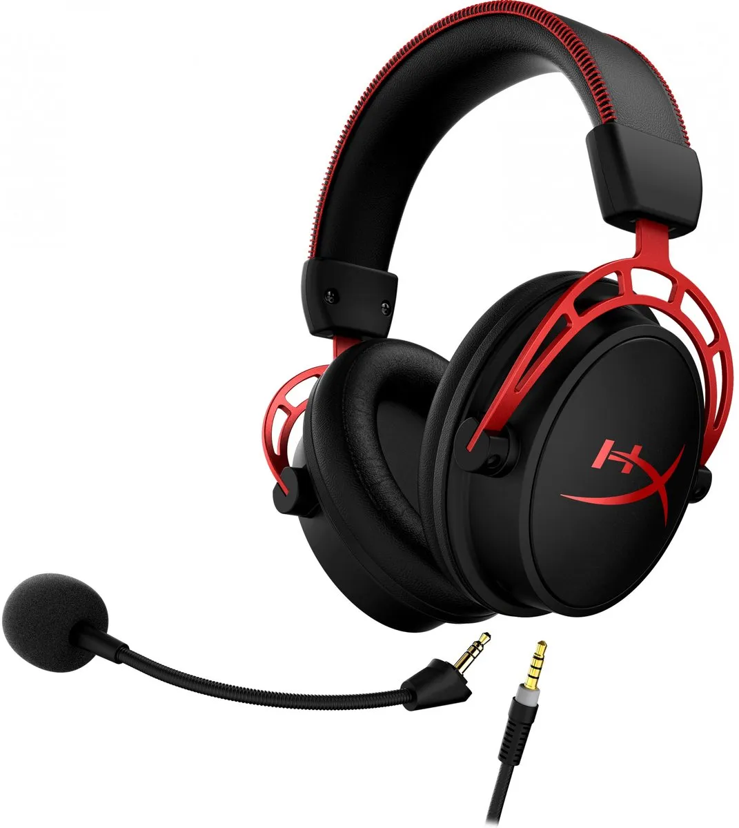 HyperX Cloud Alpha Pro HX-HSCA-RD/EM Gaming Headset - Zwart/Rood