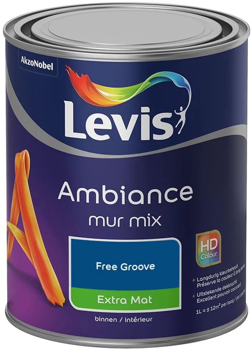 Levi's Ambiance Mur Extra Mat Mix Mengverf 1L