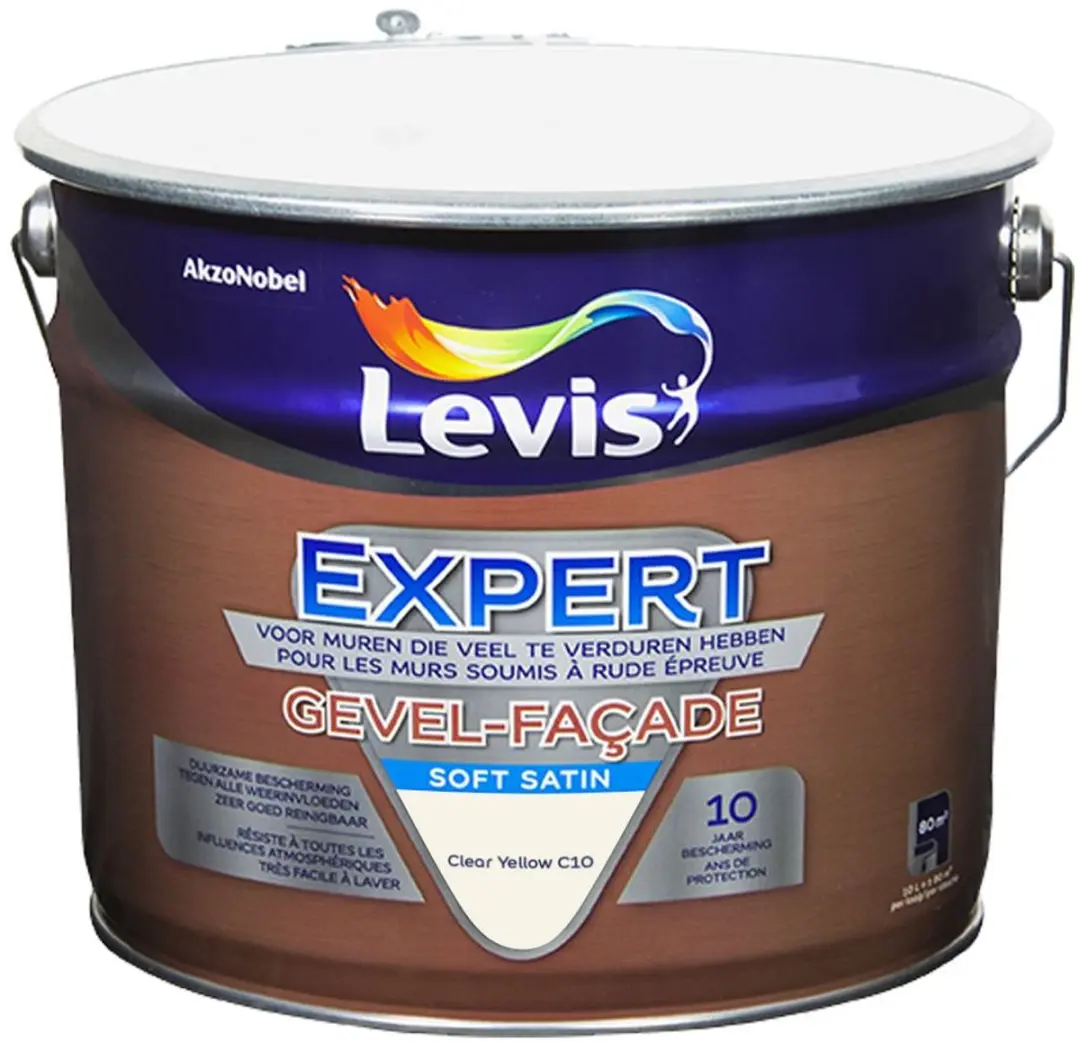 Levi's Expert Gevel Mix Clear Yellow C10 Mengverf 10L