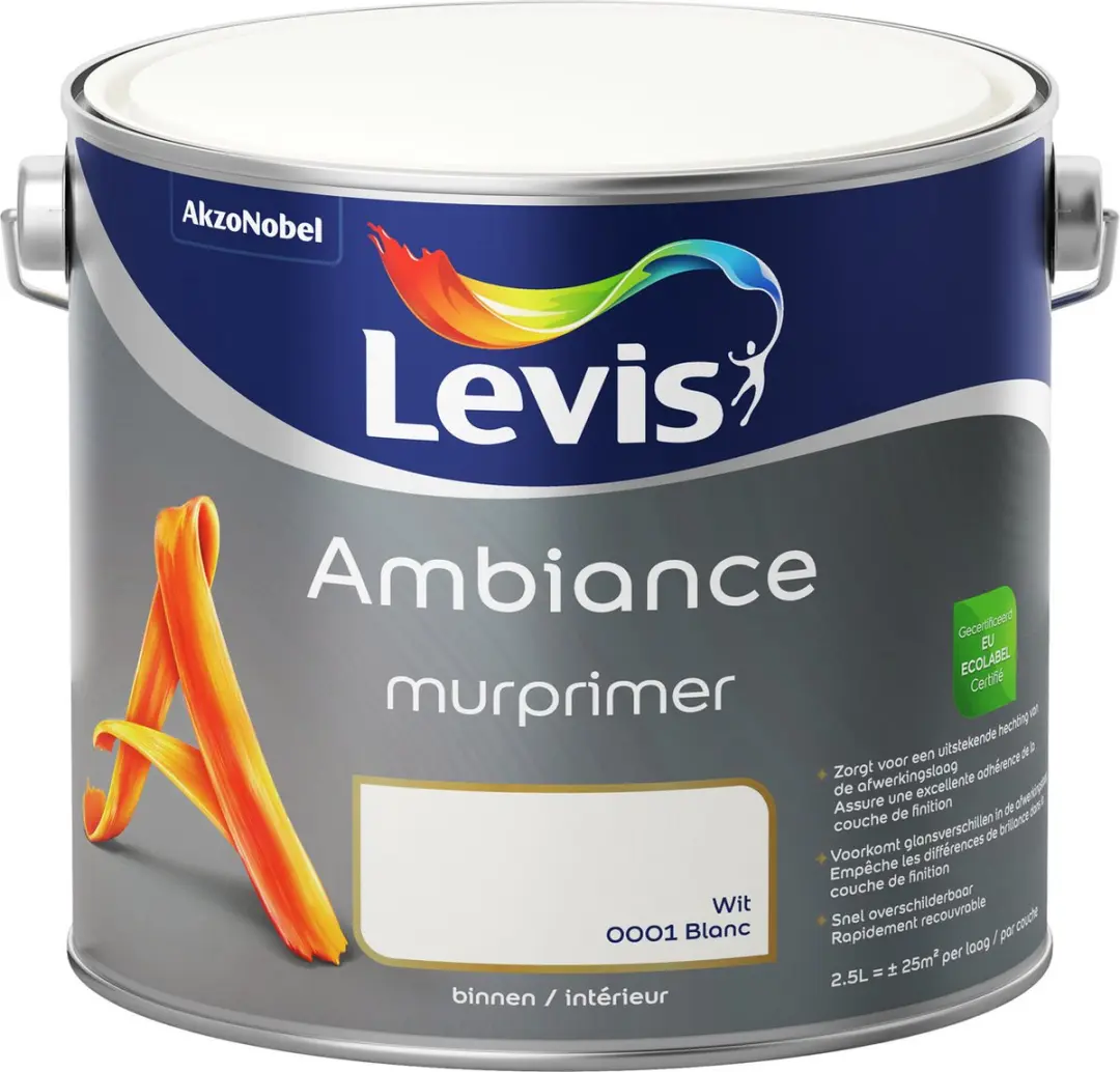 Levi's Ambiance Mur Primer Wit