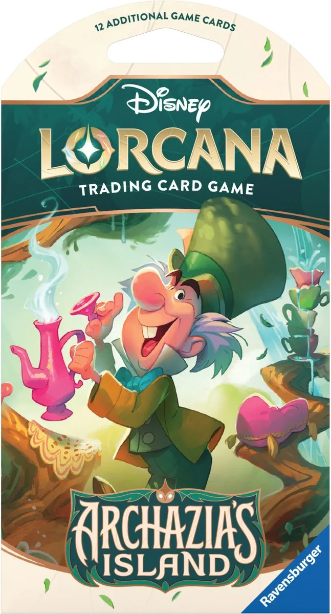 Disney Lorcana Sleeved Booster - 12 Extra Kaarten