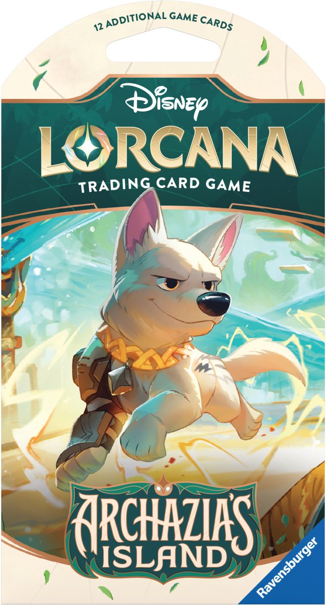 Disney Lorcana - Sleeved Booster (12 Extra Kaarten)
