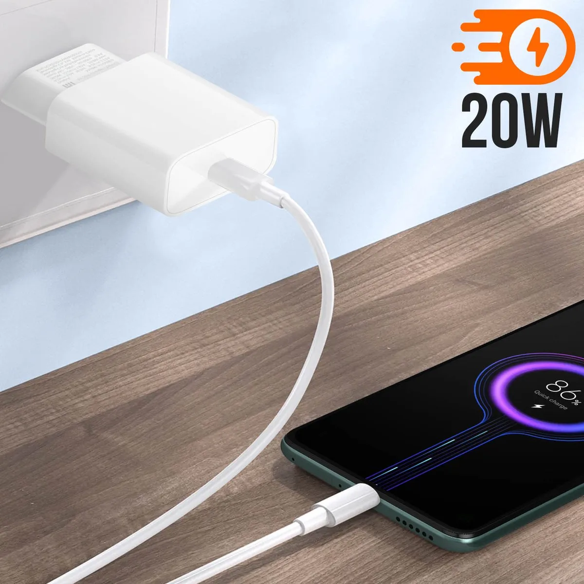 Xiaomi 20W Power Delivery Snellader USB-C BHR4927GL - Wit