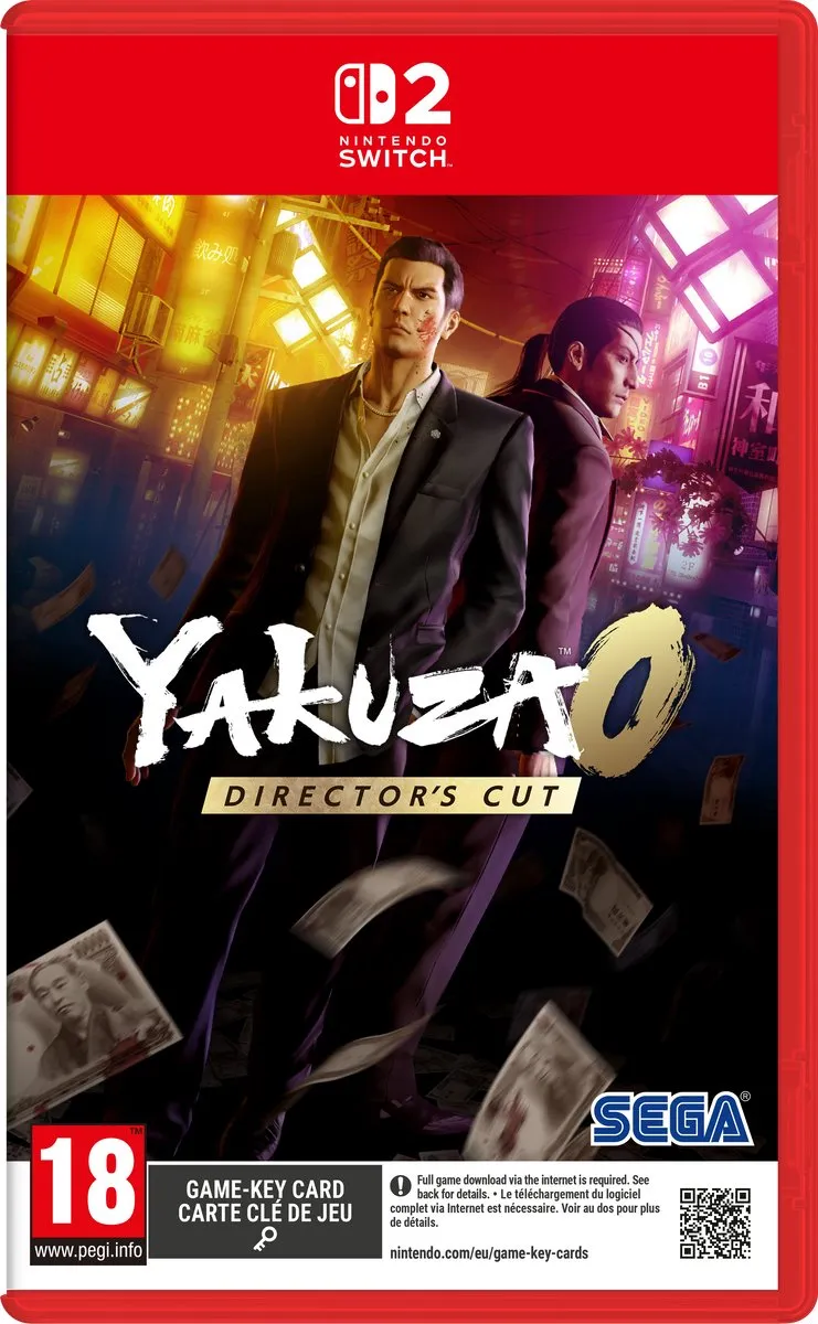 Sega Yakuza 0 Director's Cut Nintendo Switch 2 - Gamecard