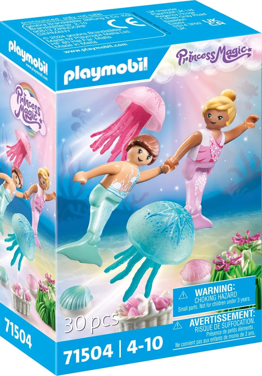 Playmobil Princess Magic Zeemeerminkinderen 71504 - Multicolor