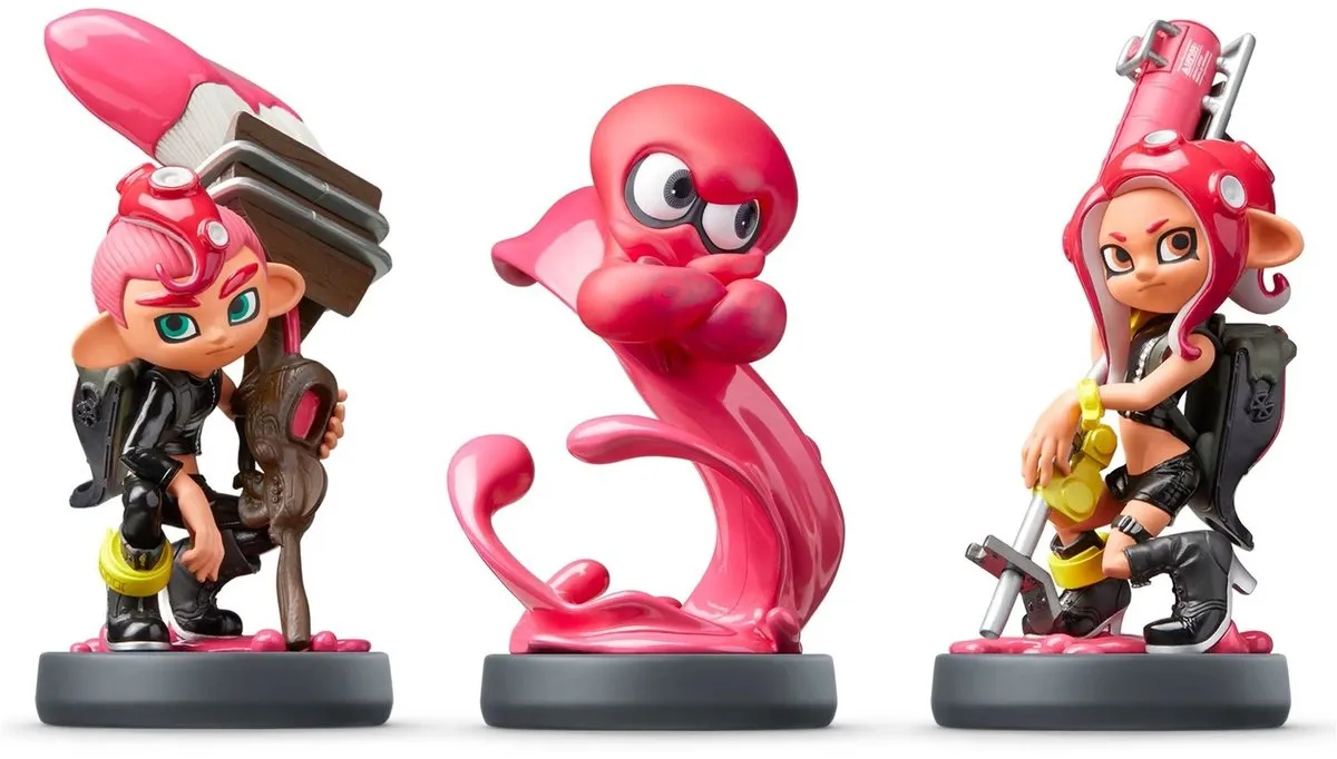 Nintendo Amiibo Octoling 3-Pack
